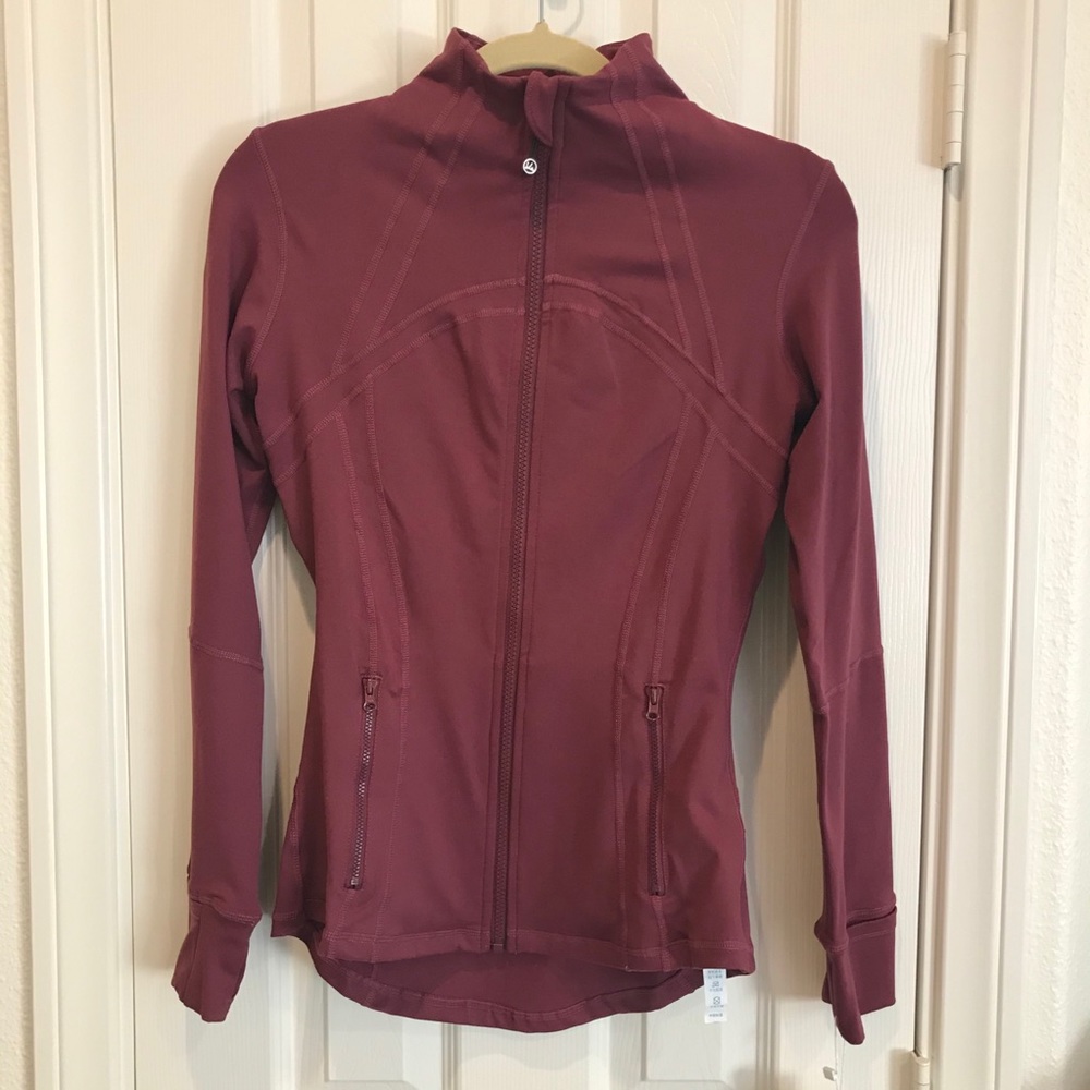 Queenieke Plum Define Jacket Size M 8/10 NWT